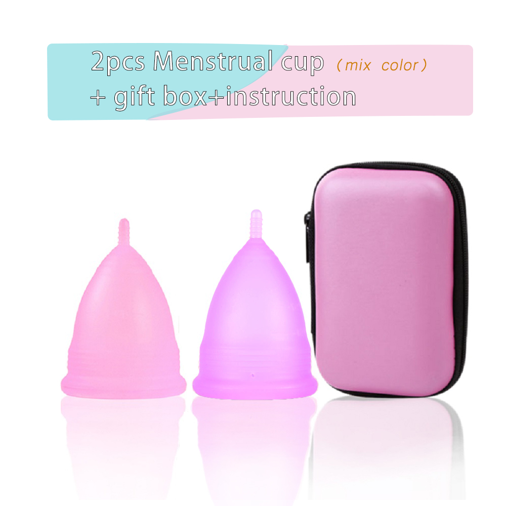 Menstrual Cup Silicone - Copo menstrual feminino de silicone medicinal,