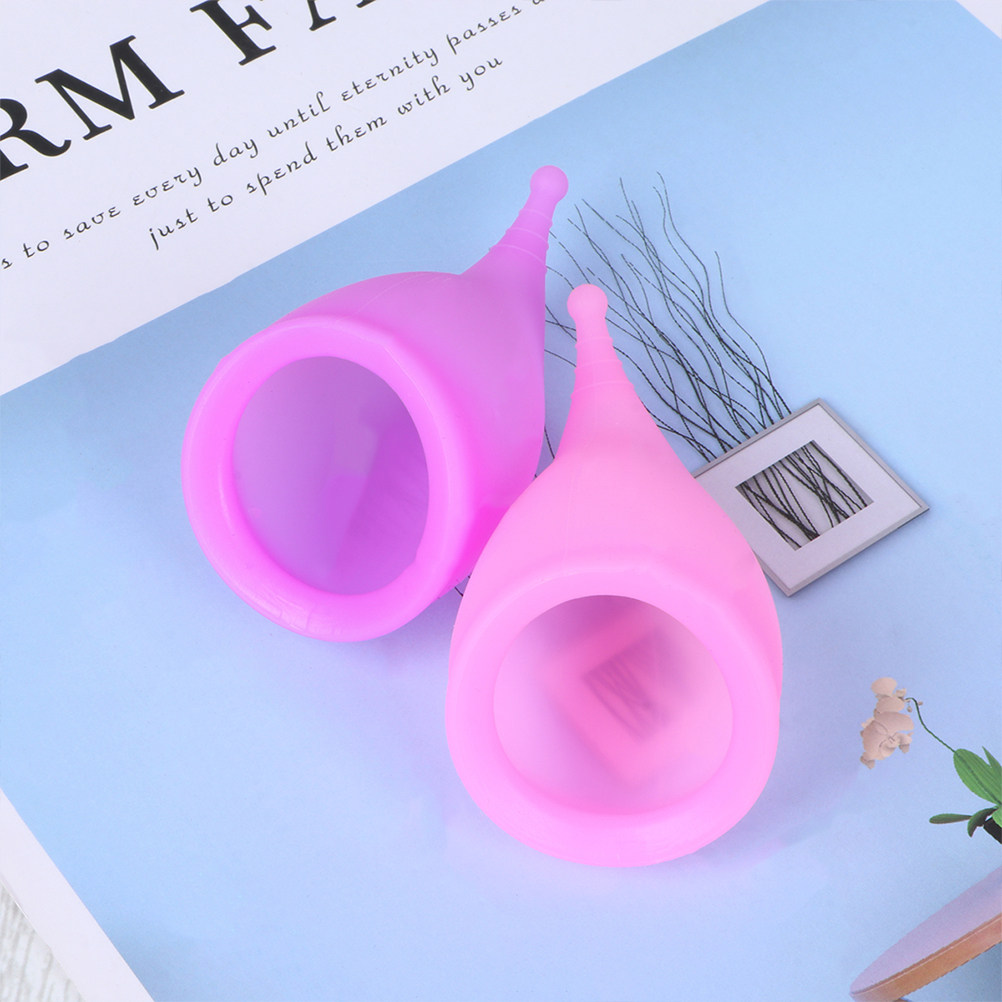 6 Copos Menstruais de Silicone - Menstrual Cup Silicone avaliação e preço